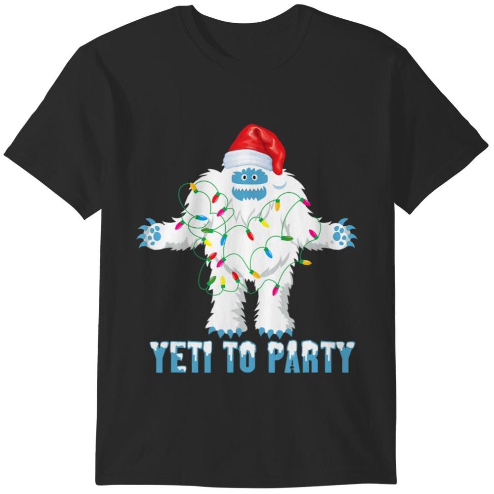 Christmas Yeti To Party Yeti For Christmas T Shirt